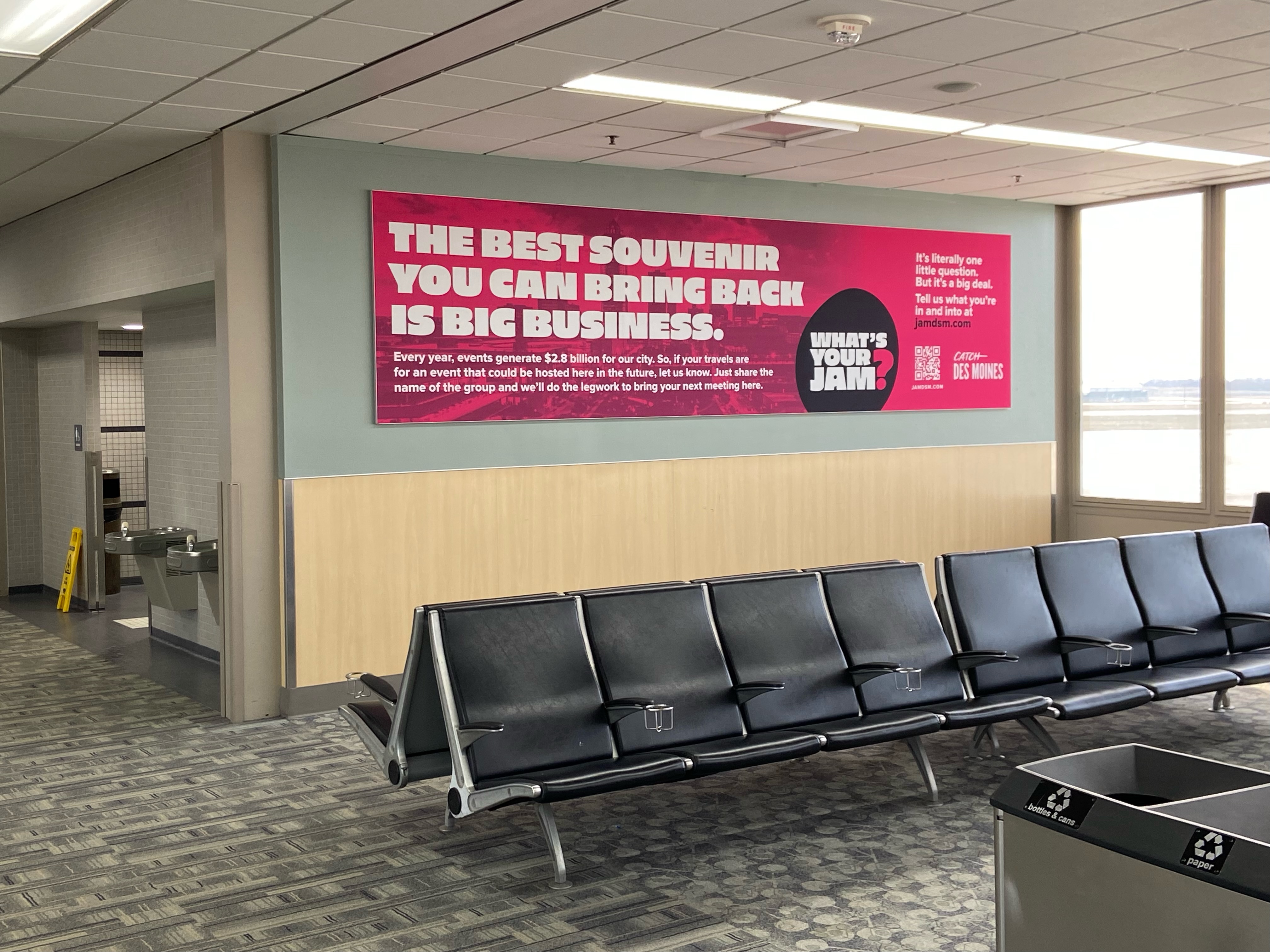 Departure Media Airport Advertising secures exclusive advertising contract at  Des Moines International Airport (DSM)