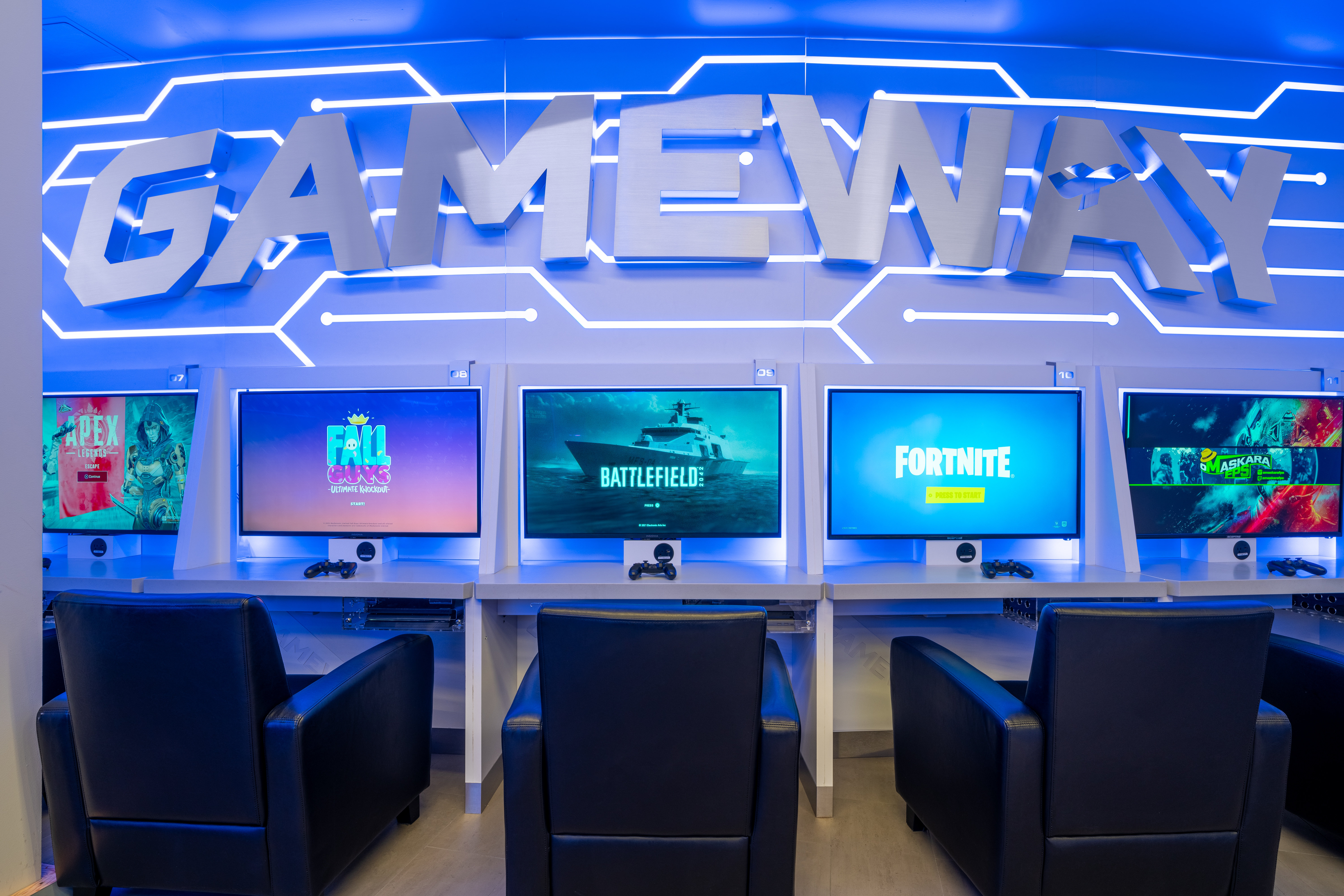 Gameway and Airport Dimensions partner in the opening of Gameway lounge in Charlotte Douglas International Airport