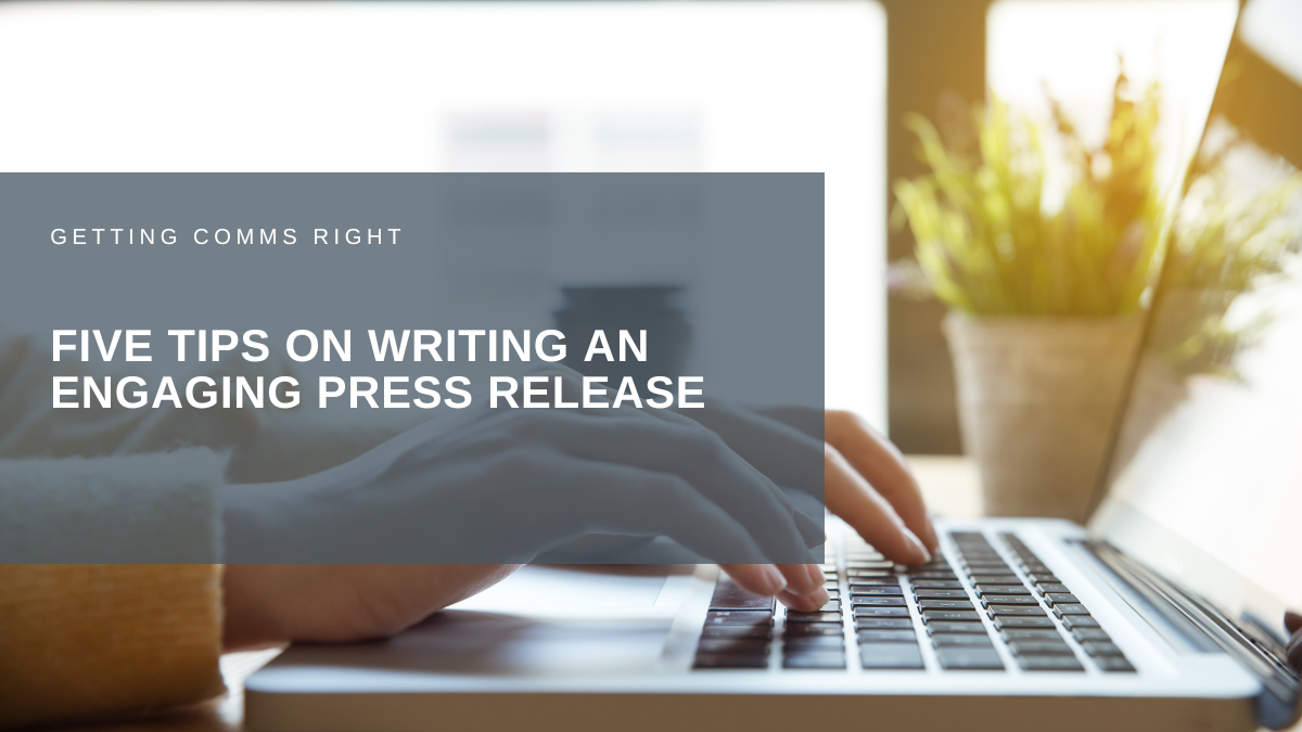 5 tips on how to write a press release