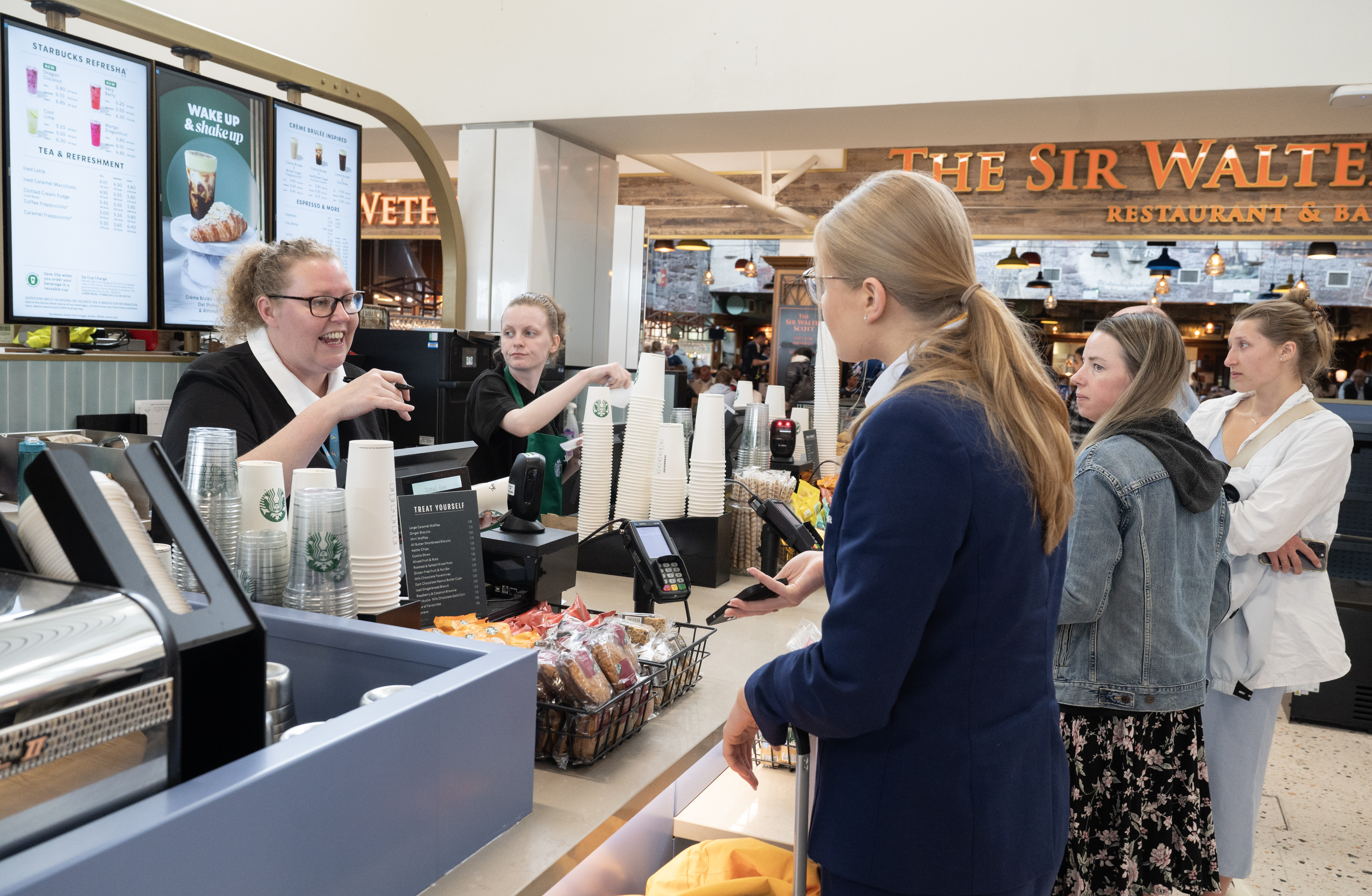 SSP opens first airside Starbucks at Edinburgh Airport