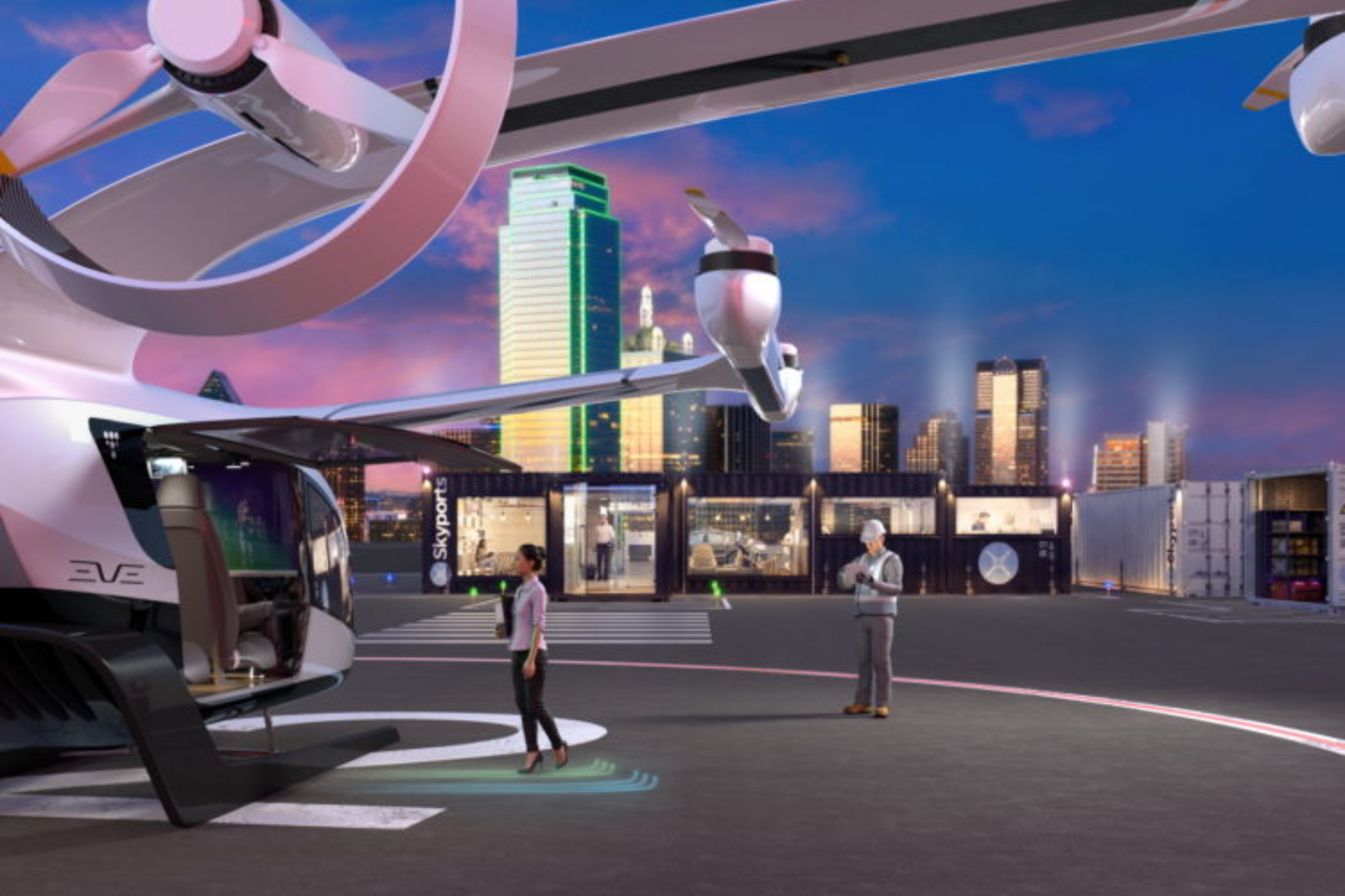 Embraer’s Eve and Skyports collaborate to develop innovative urban air mobility solutions in Asia and the Americas