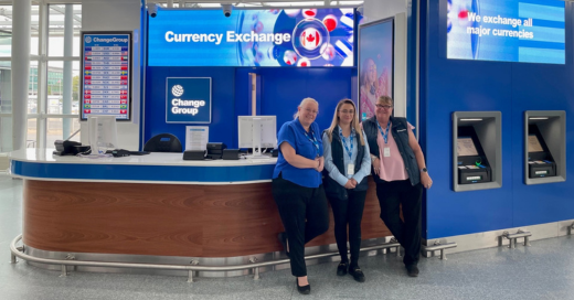 ChangeGroup signs deal to operate foreign exchange services at Newcastle International Airport